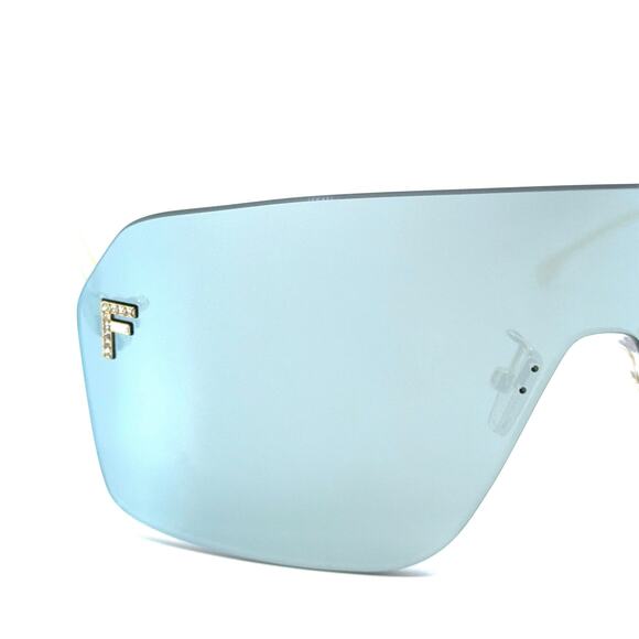 NEW FENDI Sunglasses FE4121US 30X LIGHT BLUE MIRROR AUTHENTIC main image 6